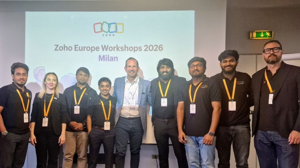 Italian Zoho CRM Workshop 2026 a Milano, il team BIT Informatica